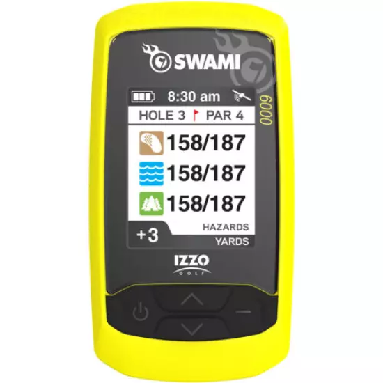 IZZO Golf Swami 6000 Handheld Golf GPS