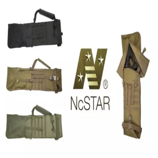 VISM Deluxe Tactical Rifle Scabbard w/ Rain Hood & Backpack Straps Hunting