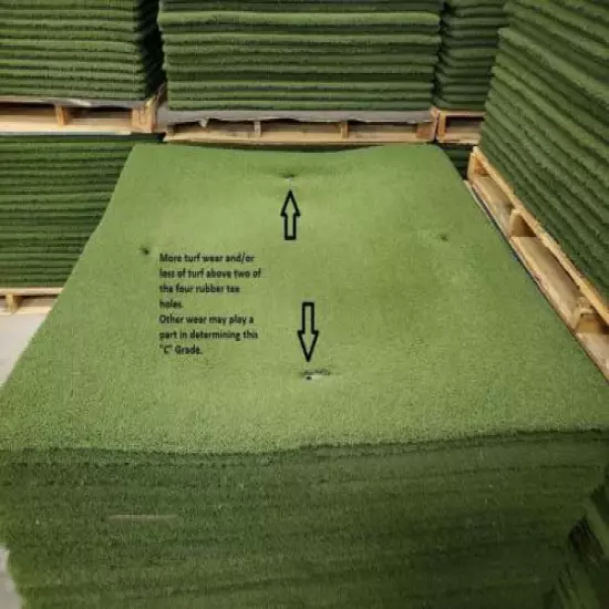 5' x 5' Rawhide Commercial Golf Practice Driving Range Mats (C Grade)