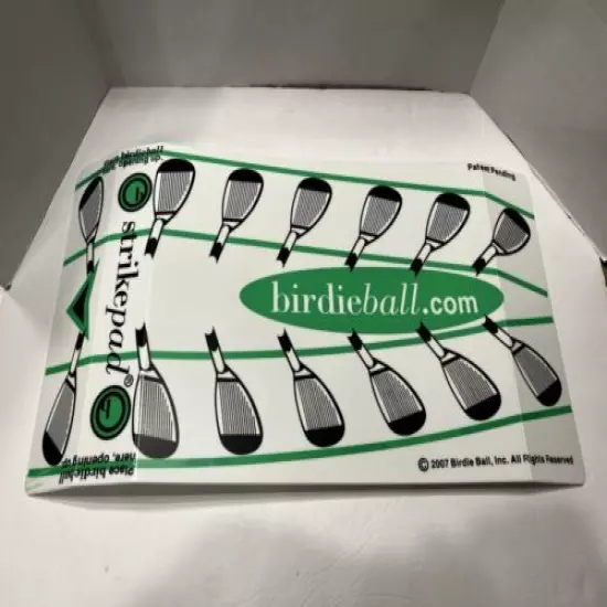 BirdieBall Strike Pad with 12 BirdieBalls