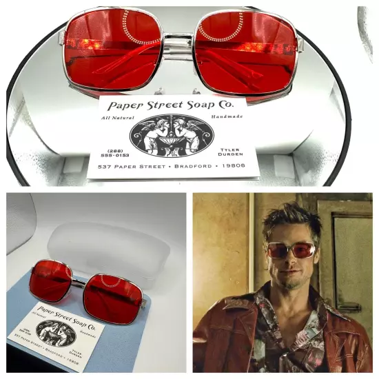 PSS Paper Street Shades Tyler Durden Fight Club NEW Oliver Peoples 523 Brad Pitt