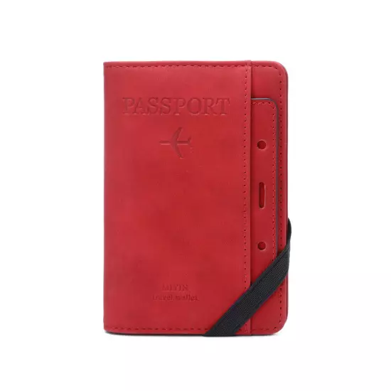 Passport Holder Cover with Card Slot Wallet Case Travel Must Have RFID Blocking