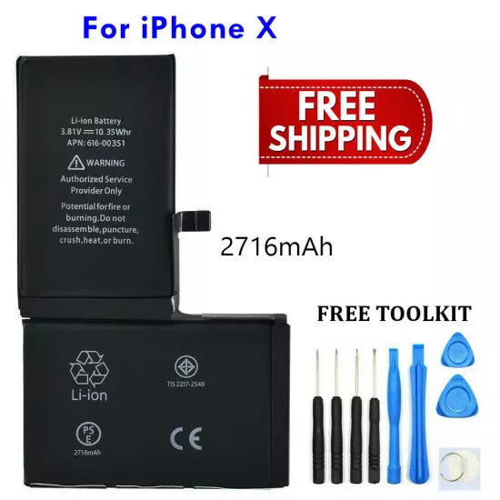 Internal Battery Replacement For iPhone 6 6S 7 8 11 12 Pro X XS XR Plus SE Tools