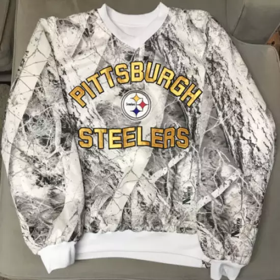 Naked North Camo Pittsburgh Steelers High Performance Pull Over