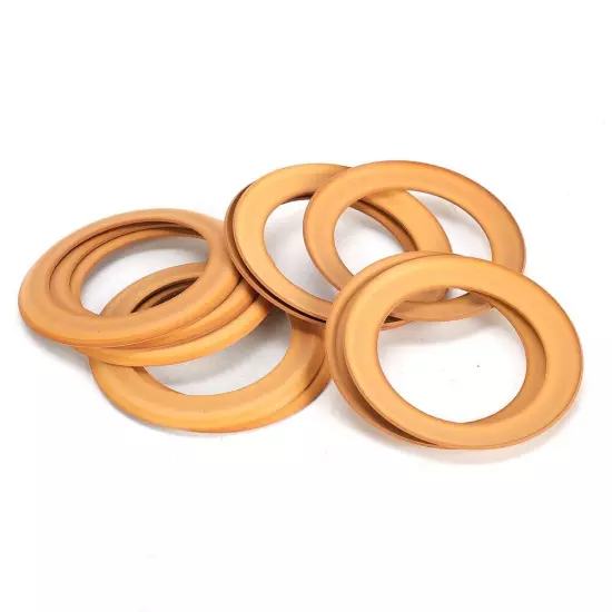 10pc/Pump Piston Rings Rubber Insulated For 1100w Oil-Silent Air Compressor