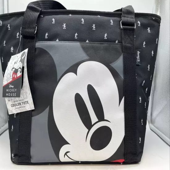 Disney Mickey Mouse Cooler Tote Bag XL Picnic Water Resistant New with Tags