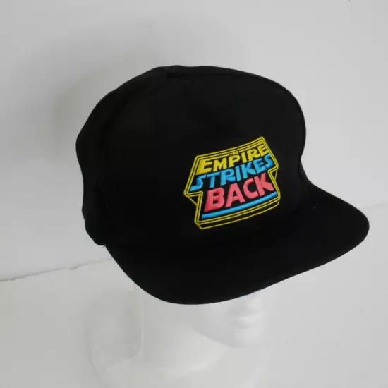 The Empire Strikes Back 40th Anniversary Ball Cap Black Embroidered Snapback