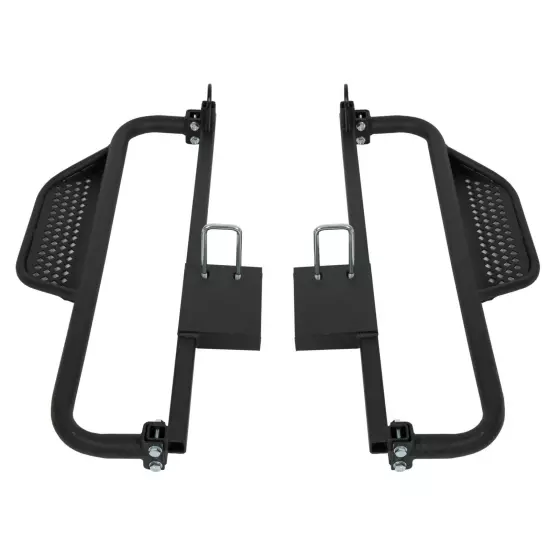 For Club Car DS Set of 2 New Golf Cart Nerf Bars / Running Boards Side step