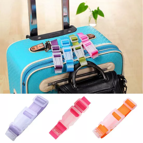 Suitcase Portable Nylon Buckle Straps Cable Ties with Plastic Buckle Clip Supply