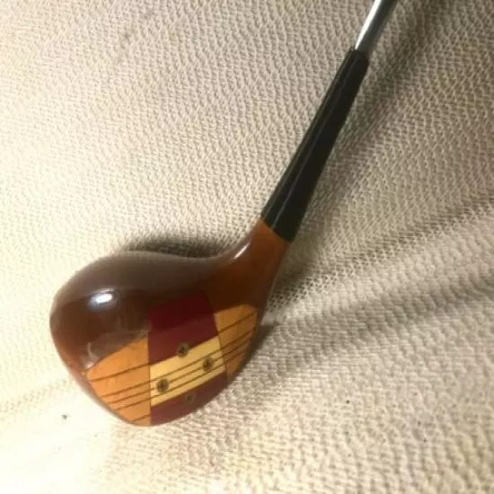 VINTAGE WILSON STAFF TOUR BLOCK 4300 PERSIMMON DRIVER-DYNAMIC 02J STEEL R-SHAFT