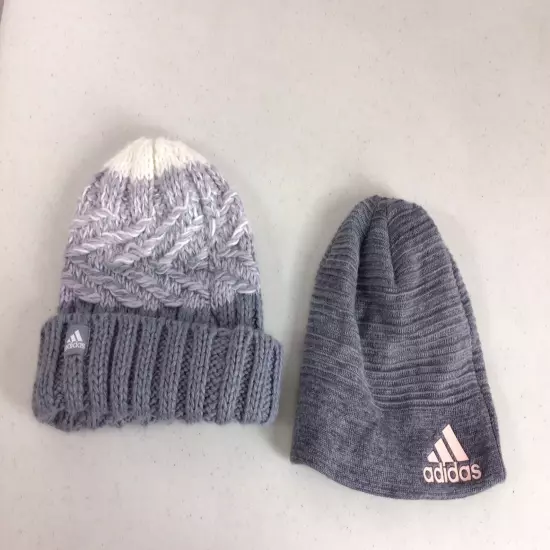 Adidas Hats Beanie Set of 2 Womens One Size