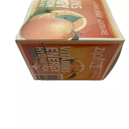 Zipfizz Orange Energy Drink Mix, Box Of 20, Hydration with B12 and Multi Vitamin