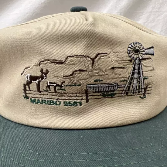 trucker hat baseball cap Vintage Cloth Snapback K Products Maribo 9581 Farm