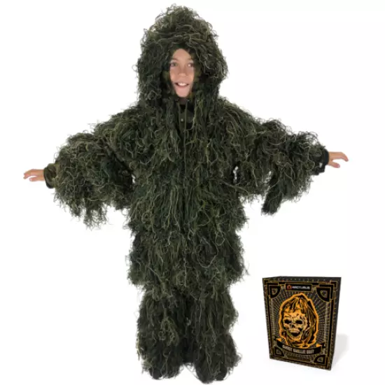 Kids Arcturus Ghost Ghillie Suit | Perfect for Hunting or Airsoft!