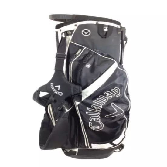 Callaway Golf Stand Bag 5 Way 5 Pocket Carry Harness and Rain Cover 