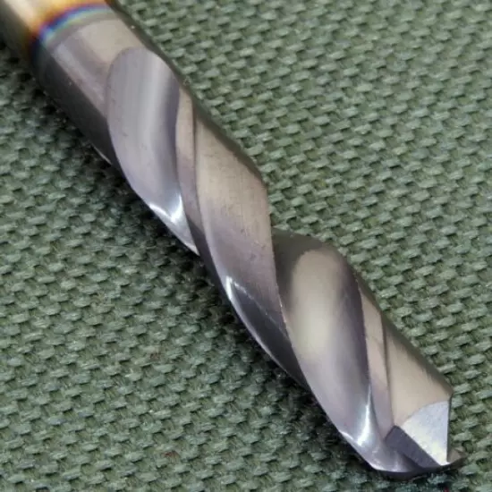 Solid Carbide twist drill, M6.5 for hard metal.