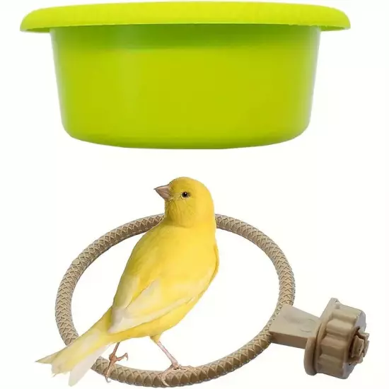 Two pieces/set, one piece of multi-functional bird cage plastic nest rack