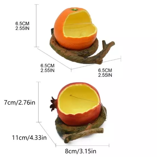 Parrot Feeding Box Artificial Fruit Branch Feeding Accessories Supplies