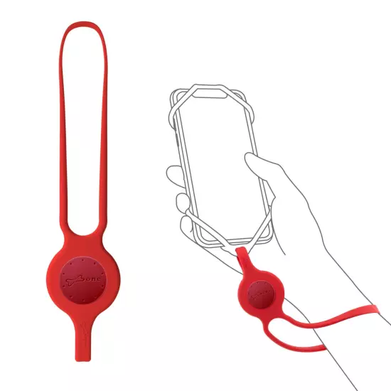 BONESTRAP HOOK Strap Smartphone Red