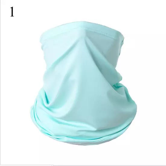 Elastic Face Masks Cooling Covering Breathable Neck Gaiter Bandana Wicking Scarf