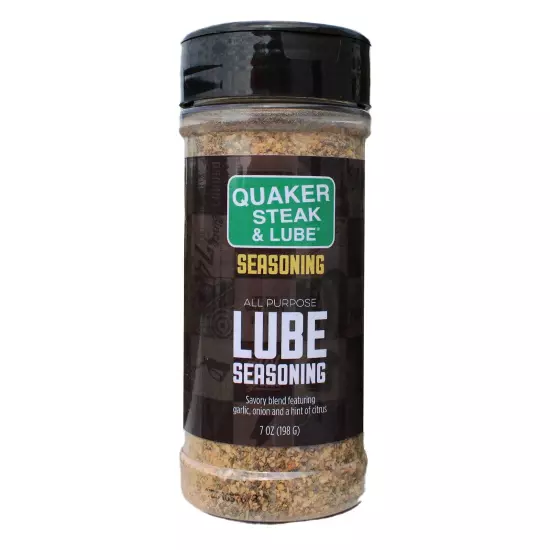 Quaker Steak and Lube Lube Seasoning Shaker - 7 Ounce Plastic Bottle of Quake...