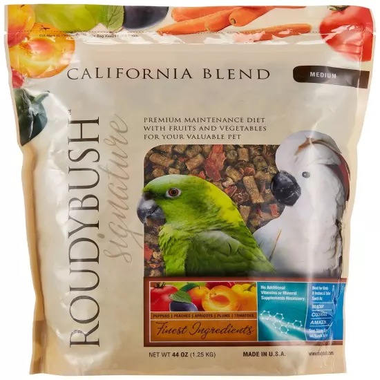 California Blend Bird Food Mini 44-Ounce