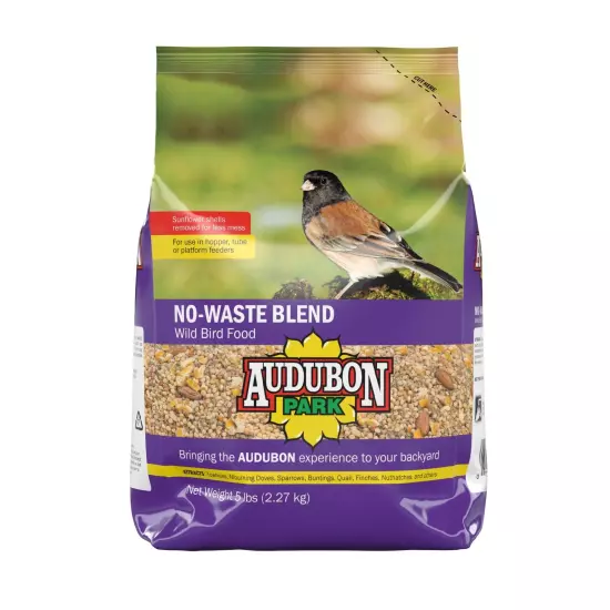 No Waste Blend Wild Bird Food Premium Shell Free and No Mess Bird Seed for O