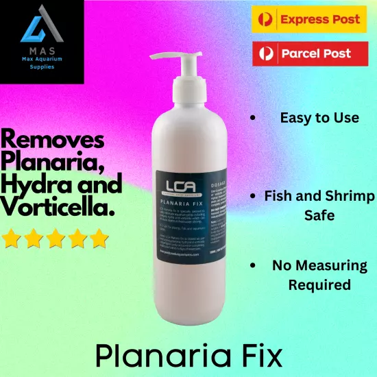 LCA Planaria Fix Premium Liquid Fertiliser Fish Shrimp Tanks Live Plants