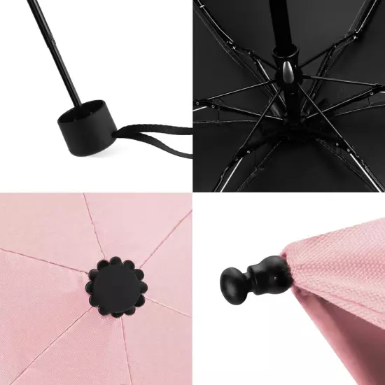 Yoobure Small Mini Umbrella with Case Light Compact Design Perfect for Travel