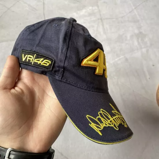 Vintage Valentino Rossi VR46 The Doctor Racing Cap Hats Y2K Hat racing retro 90s