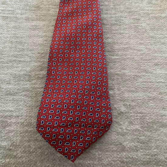 POLO Ralph Lauren 100% Silk Tie Red