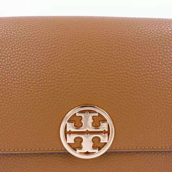 Tory Burch Miller Shoulder Bag Tiger's Eye Brown OS