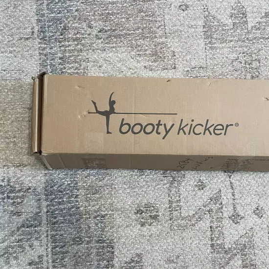 Booty Kicker Home Fitness Exercise Barre Unit Folds Flat Portable Storable 8211