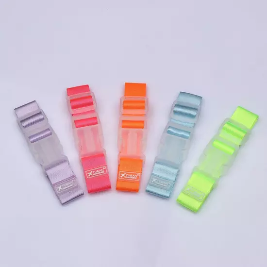 Suitcase Portable Nylon Buckle Straps Cable Ties with Plastic Buckle Clip Supply