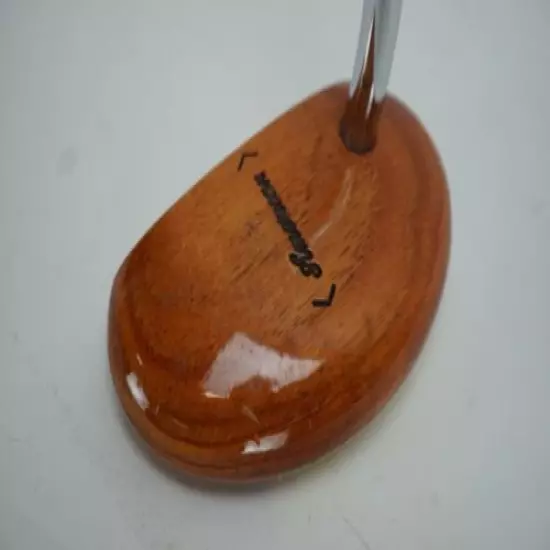 Vintage Jim Maynard Long Drive Champion Augie Carducci Wood Putter Golf Club