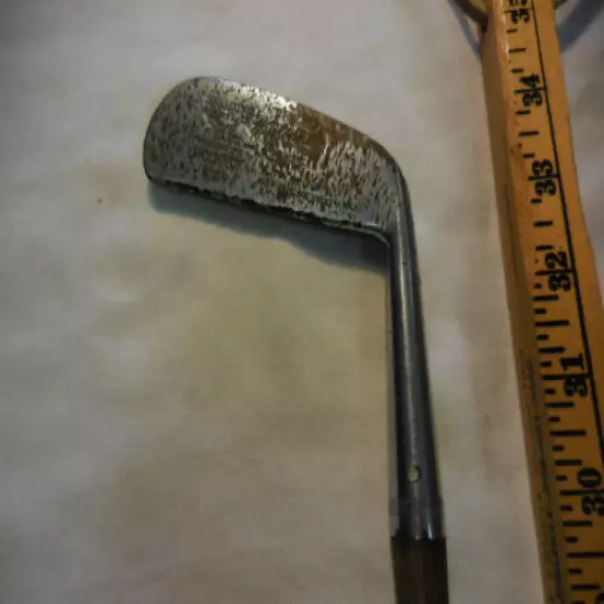  Vintage Wright & Ditson Kro Flite Hickory Wood Shaft Golf Club-RH PUTTER-34.5" 