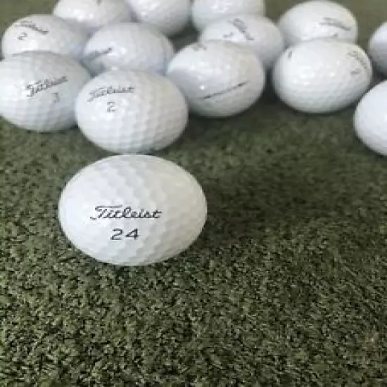 2 Dozen (24) Titleist Pro V1x Golf Balls. MINT CONDITION. FREE SHIPPING