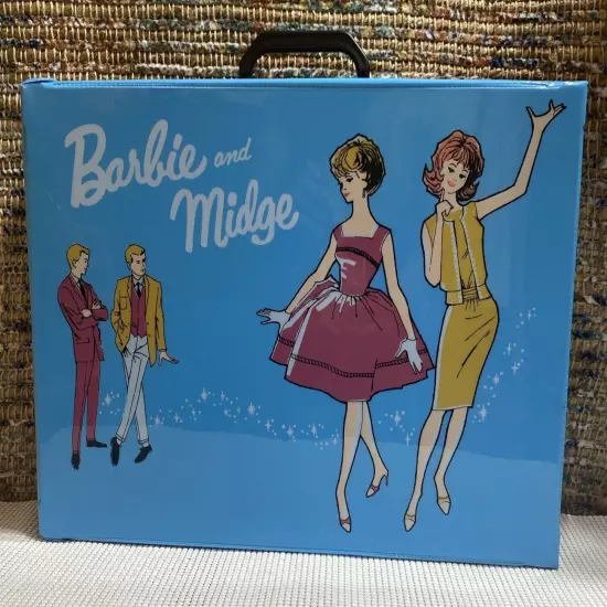 Vintage Barbie & Midge Doll Storage Accessory Wardrobe Travel Case New Old Stock