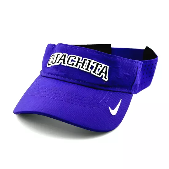 Adult Nike OUACHITA VISOR Purple Dri-Fit - OSFM - Adjustable