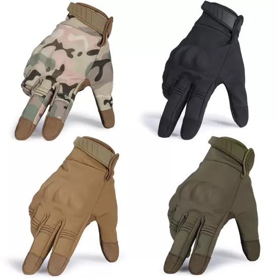 Tactical Army Military Gloves Outdoor Full Finger Touch Screen Men Combat Gloves