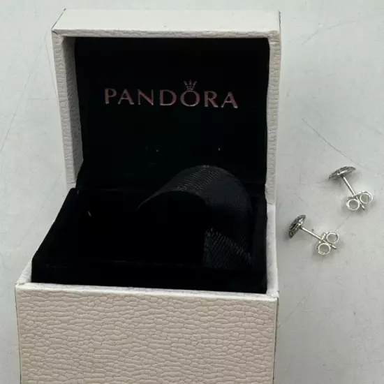 Authentic Pandora Stud Earrings Marvel Spider-Man Mask Stud Earrings Box