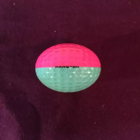 Mint Never Used Ping #3 Eye Karsten Two Color Candy Pink Golf Ball Rare Unplayed