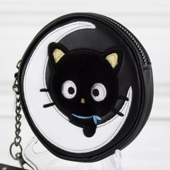 HER UNIVERSE SANRIO CHOCOCAT CELESTIAL COIN PURSE WITH KEYCHAIN GLOW IN THE DARK