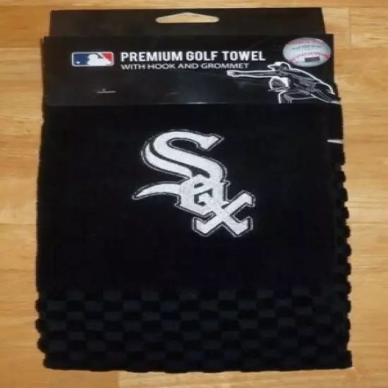 MLB Embroidered Tri-fold Towel - Chicago White Sox Golf 