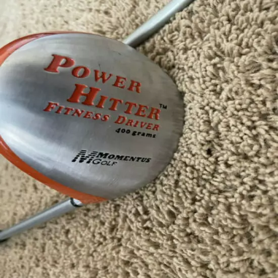 Momentus Golf Power Hitter Weighted Fitness Driver 400 Grams - Hard to find!!