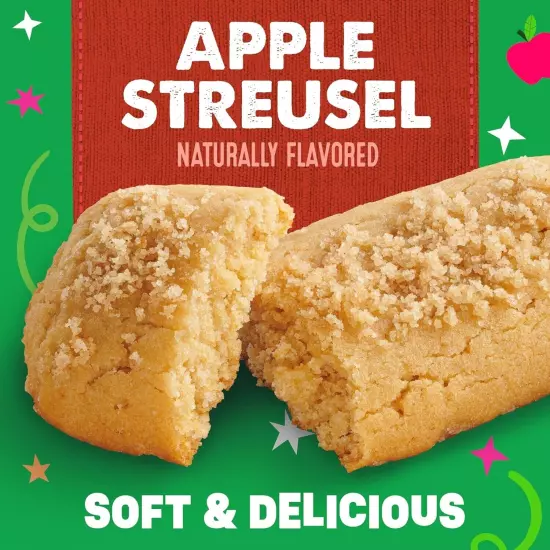 Lot of 4 Mott's Soft Baked Bars Apple Streusel Made With Applesauce, 6 Bars Each