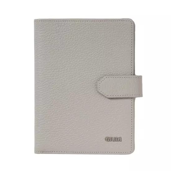 Giudi Hospital Wallet Medication Notebook Patient Card Holder Genuine Leath 176