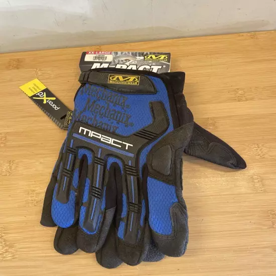 Mechanix Wear M-Pact Tactical Gloves (Size XxL)Blue NEW!!