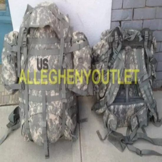 US MILITARY ACU MOLLE II LARGE RUCKSACK FIELD PACK W FRAME & POUCHES EXC / VGC