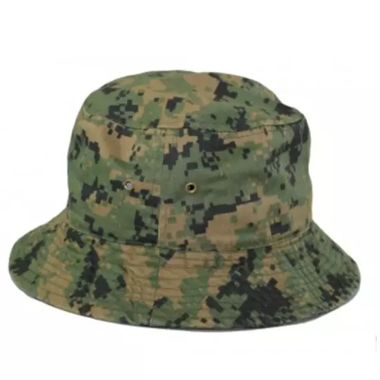 Bucket Hat Boonie Visor Hunting Fishing Outdoor Summer Cap Unisex 100% Cotton